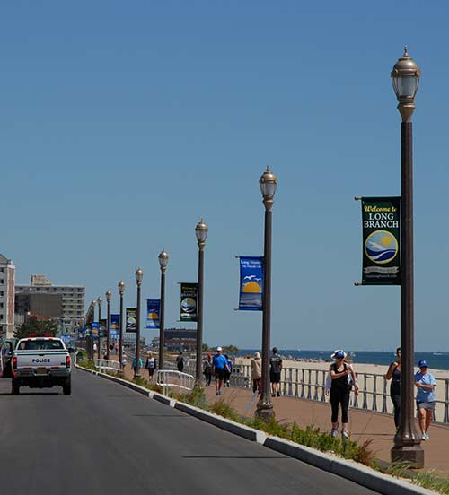 Along the Boardwalk in West Long Branch